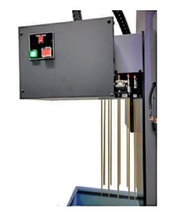 Optional Auto Electrode Changer                                                                      12 position for quick change. 